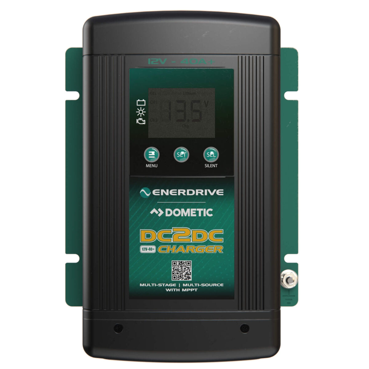 Enerdrive DC2DC 40A Battery Charger with MPPT Solar Regulator - 12V Dual Input (EN3DC40+)