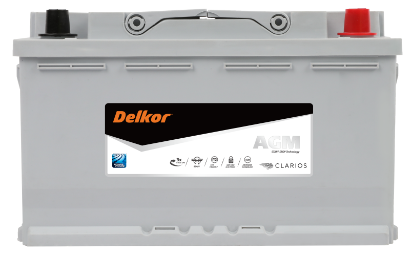 Delkor LN4 580 901 080 AGM Automotive Battery