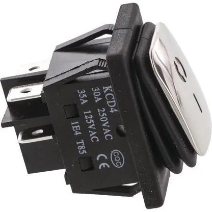 Drivetech 4x4 Carling Style On/Off DPDT Rocker Switch – Red Illumination