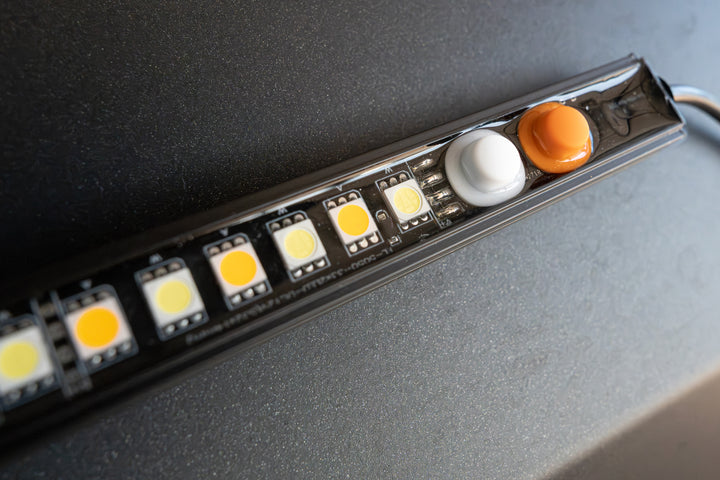 Battery Force Dual Colour LED Rigid Light Bar