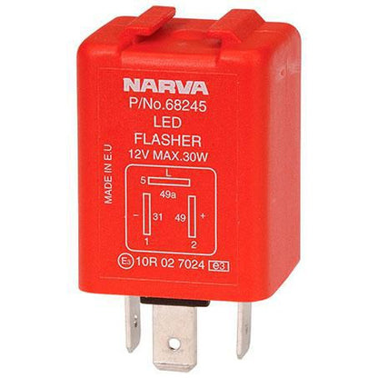 Electronic LED Flasher 12V 3 Pin