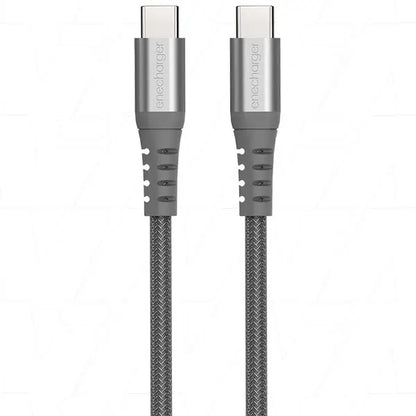 Enercharger USB‑C to USB‑C Premium Charge & Sync Cable (1 m)