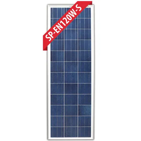 Enerdrive 120W Slim Solar Panel Silver Frame 12V (SP-EN120W-S)
