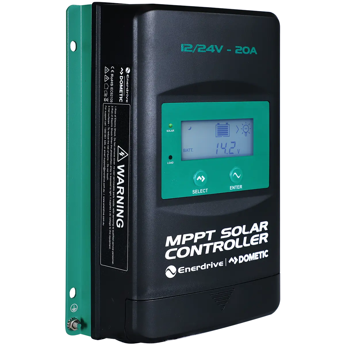 Enerdrive 12V/24V 20A MPPT Solar Charge Controller (EN43520)