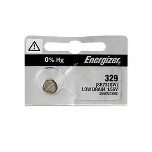 Energizer 329 Silver Oxide Watch Battery 1.55V (SR731SW)