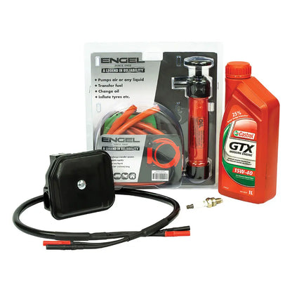 Engel R3000iE 3000W Inverter Generator (Electric Start, 240V) + EGSK3000 Service Kit - Bundle