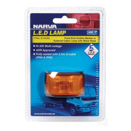 Front Marker Light Amber LED 9 to 33V