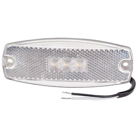 Front Marker Light Clear LED 9 to 33V