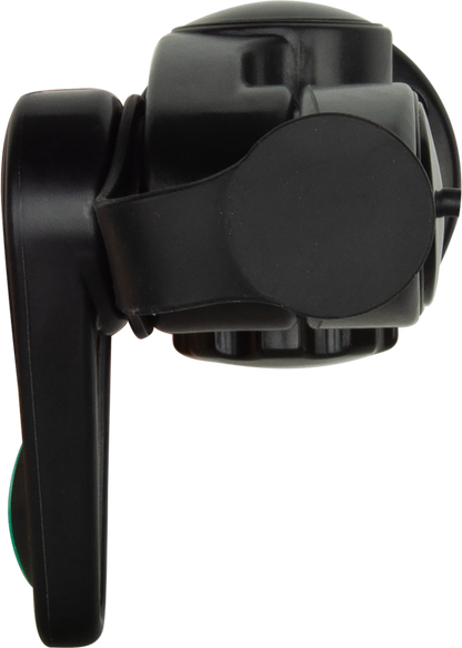 GME Double Swivel Round Antenna Base - Suit AW36xx Whips - Black