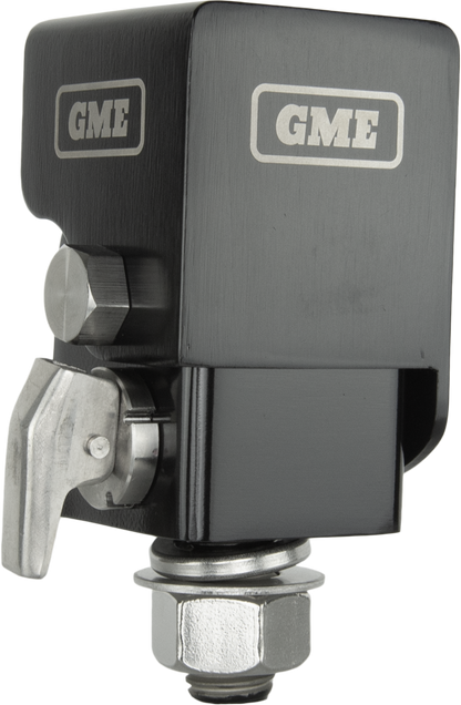 GME Fold-Down Antenna Mounting Bracket - Black