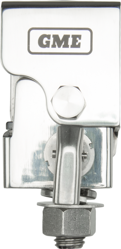 GME Fold-Down Antenna Mounting Bracket - Stainless Steel