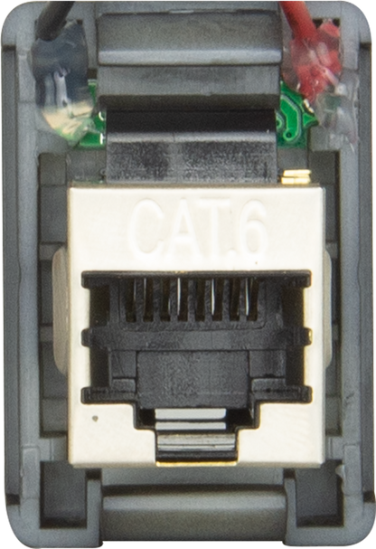 GME RJ45 Pass-Through Adaptor - Type 1 (White)