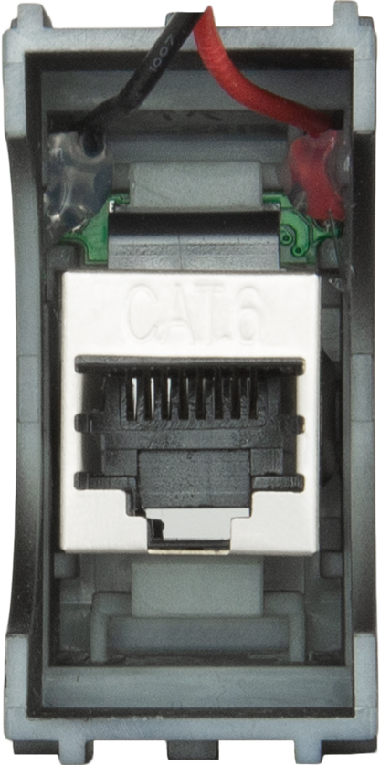RJ45 Pass-Through Adaptor - Type 3 (White)