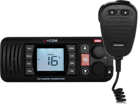 GME VHF Marine Radio - Black