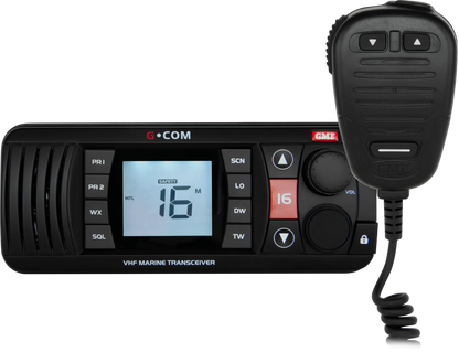 GME VHF Marine Radio - Black