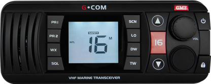 GME VHF Marine Radio - Black