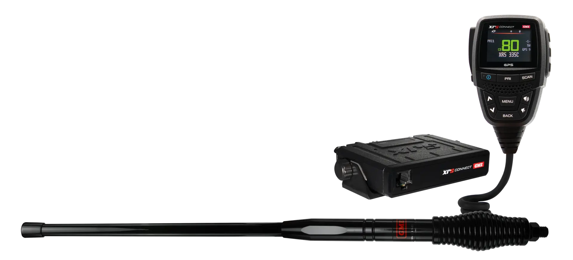 GME XRS-335COB XRS Connect Compact UHF CB Radio