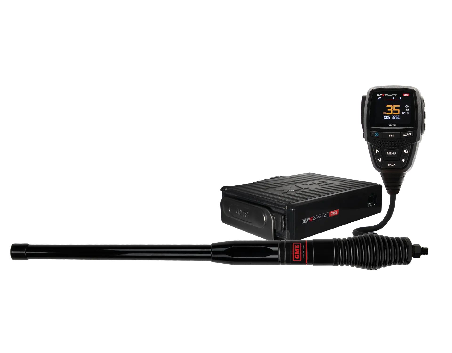 GME XRS-375C4P XRS Connect Heavy Duty 4WD UHF Radio Pack