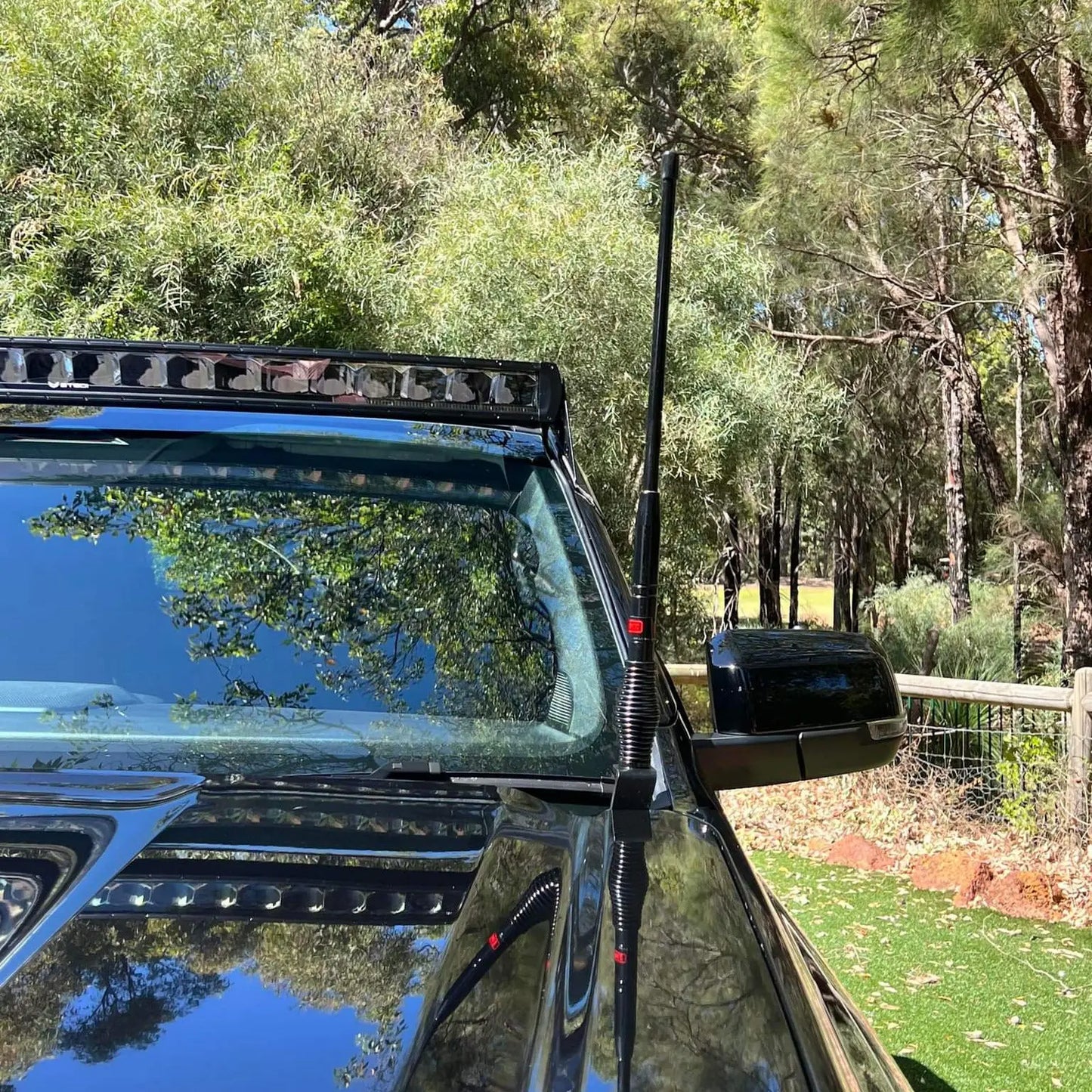GMF Ford Ranger RA (2022+) Bonnet Aerial UHF Antenna Bracket (035-BB)