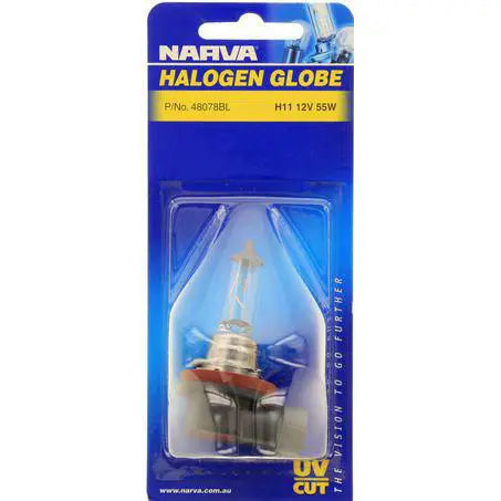H11 Headlight Bulb PGJ19-2 12V 55W - 1 Piece (48078BL)