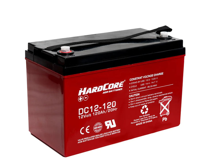 DC12-120HC 12V 120Ah Deep Cycle AGM Battery