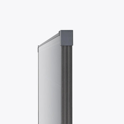 Hardkorr 200W Fixed Solar Panel (Narrow) - Slimline 12 V Roof-Mounted Panel