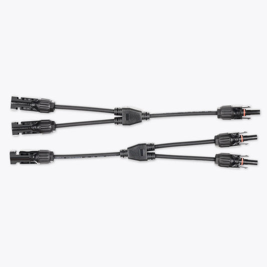 Hardkorr MC4 Splitter Cables - Solar Panel Parallel Connection Leads