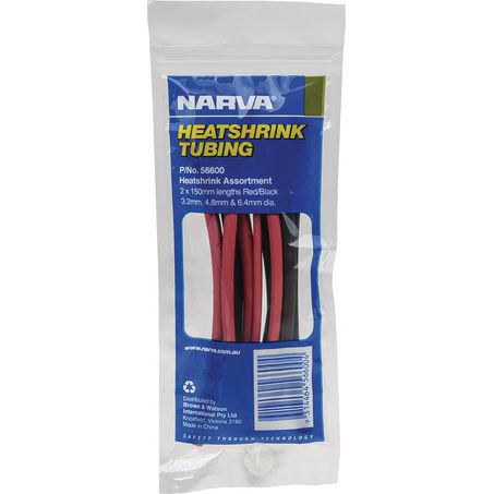 Heat Shrink Tubing Assortment 3.2mm-6.4mm