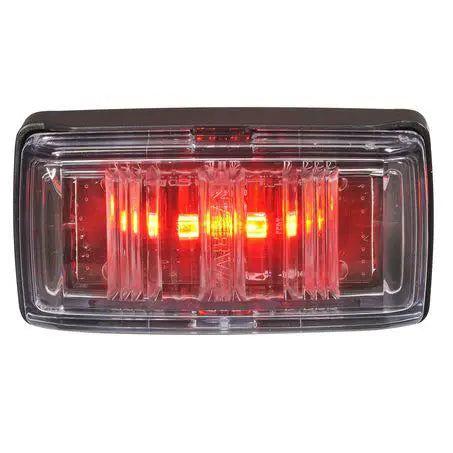 Heavy Duty Model 80 Rear End Outline Marker – Red with Black Base (0.5m Cable)