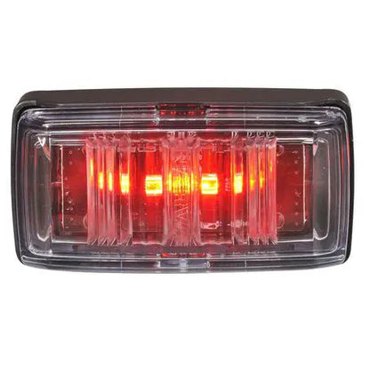 Heavy Duty Model 80 Rear End Outline Marker – Red with Black Base (0.5m Cable)