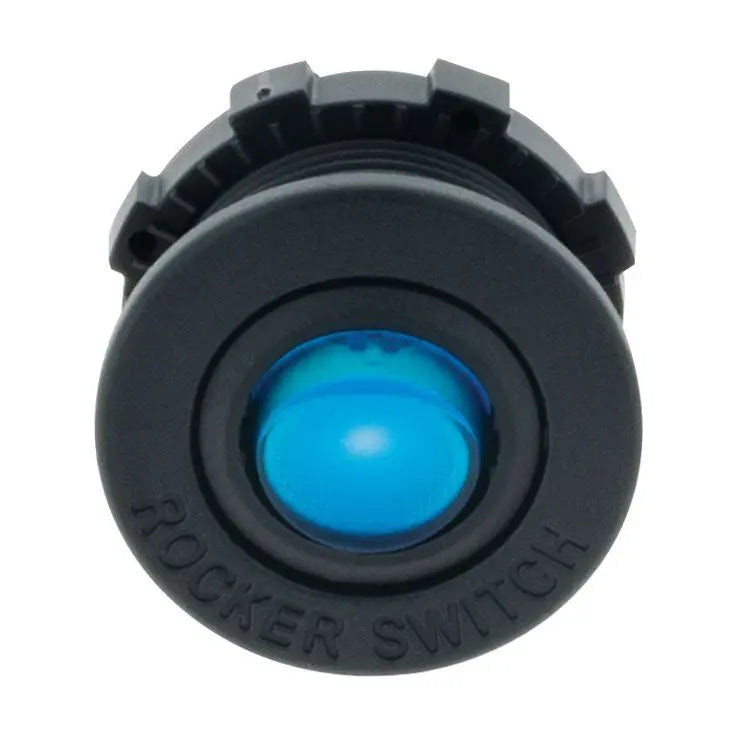 HULK 4x4 Blue LED Rocker Switch 12V Flush & Surface Mount Housing HU6619B