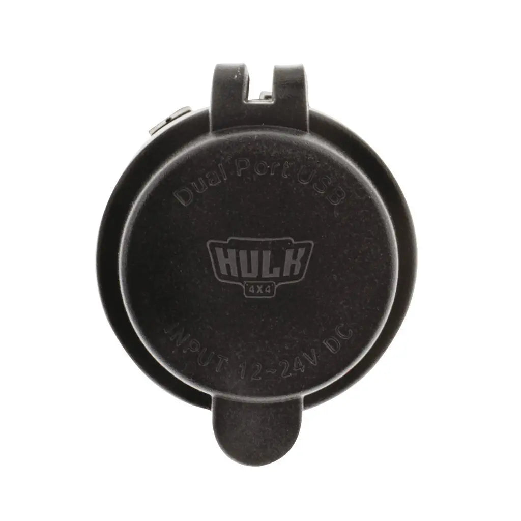Hulk 4x4 Quick Charge QC3.0 Dual USB Socket - Panel-Mount (12/24V)