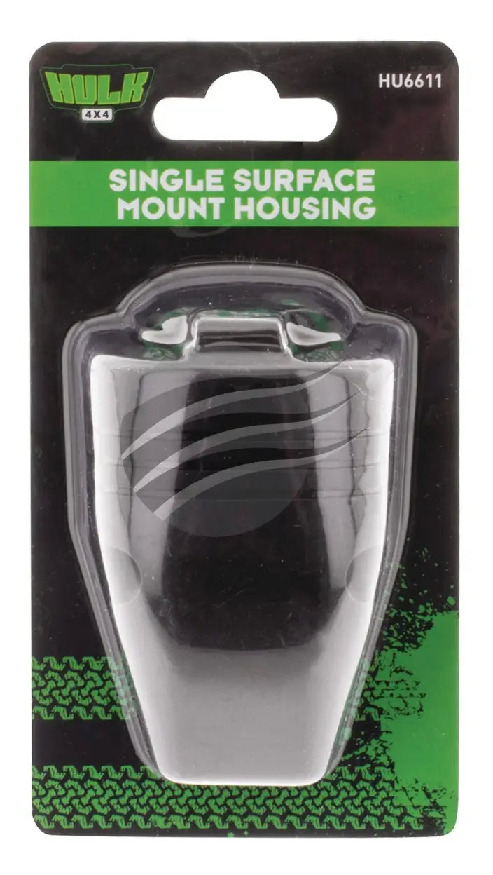 Hulk 4x4 Single Surface Mount Housing Suit 4x4 Socket Range (HU6611)
