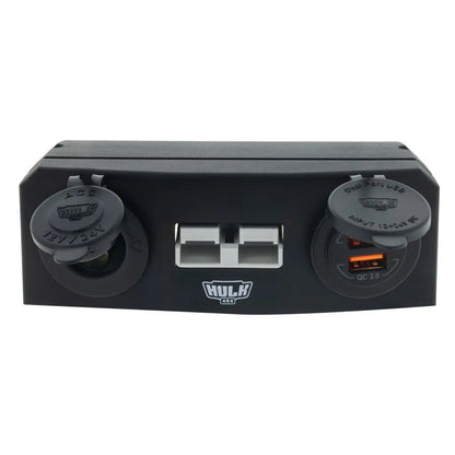 Hulk 4x4 Triple Surface Mount Housing with 50A Anderson Plug
