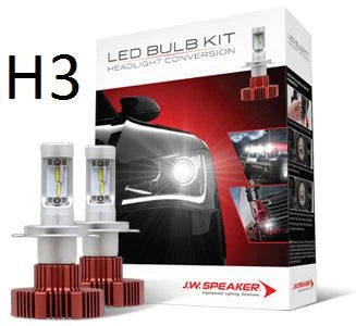 JW Speaker 990003 H3 LED Bulb Kit 12–24V 6200K