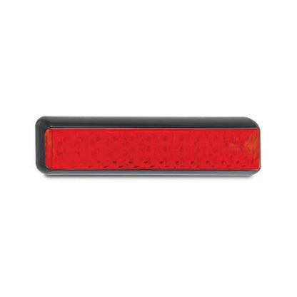 LED 12/24V Stop Tail Light With Black Bracket 200x50mm