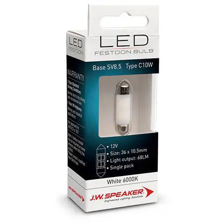 LED Festoon Globe 12V 10W 36 x 10.5 – 1 Piece