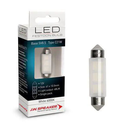 LED Festoon Globe 12V 21W 41 x 10.5 - 1 Piece