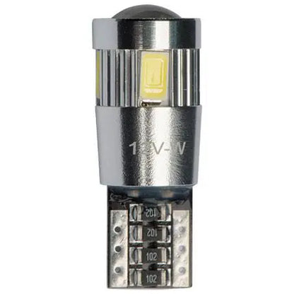 LED Wedge Globe 12V 5W T10 CANbus – 2 Pack