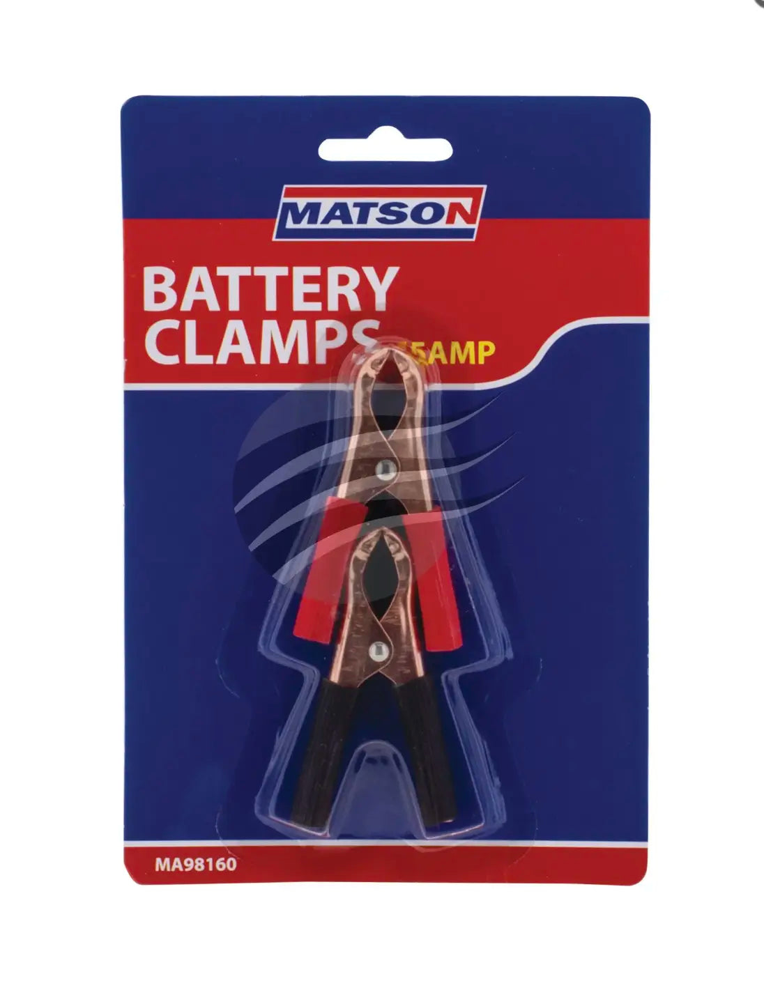 Matson 50 A Battery Clips - 12 V, Insulated Pair (MA98160)