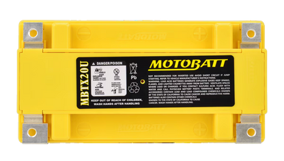 MBTX20U Motobatt 12V AGM Battery