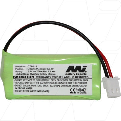 Cordless Telephone Battery (CTB112)