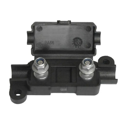 MIDI Fuse Holder, Bolt-Down, M5 Studs, Protective Cover (LV5387)