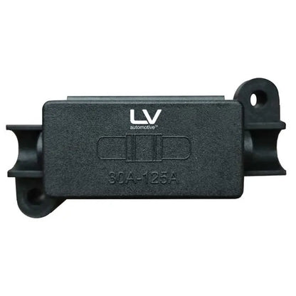 MIDI Fuse Holder, Bolt-Down, M5 Studs, Protective Cover (LV5387)