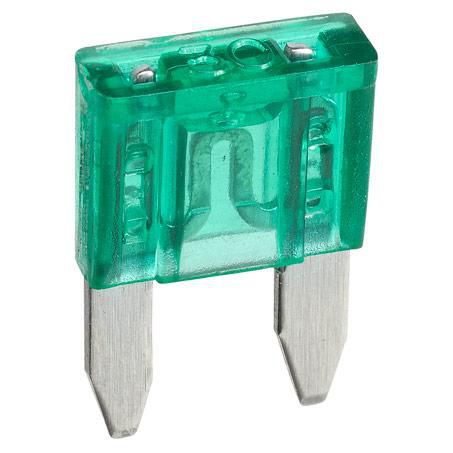 Mini Blade Fuse 30A Green 5 Pce