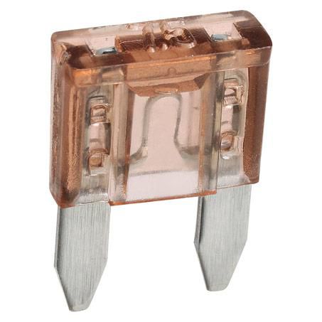 Mini Blade Fuse 7.5A Brown 5 Pce