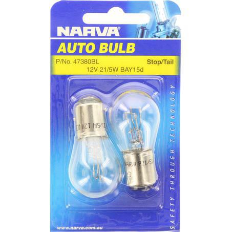 12V 21/5W BAY15D Stop/Tail Globe