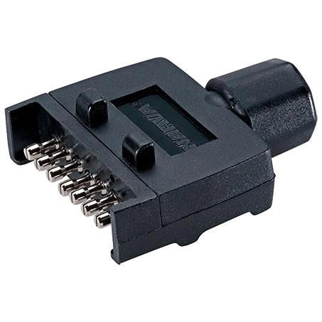 Narva 7 Pin Flat Trailer Plug - Plastic