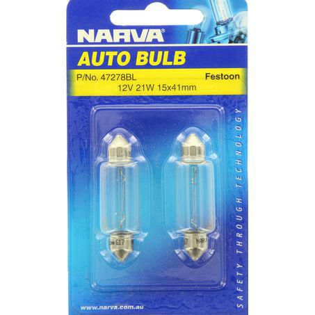 C21W Festoon SV8.5 Globe 12V 21W