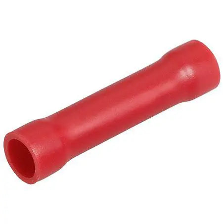 Narva Crimp Terminal Joiner Red Insulated 3mm  - 15 Pce
